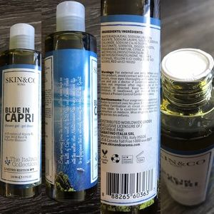 3/$10 Blue in Capri shower gel by Skin & Co ROMA